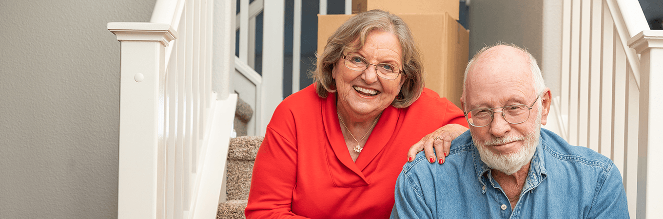 retired-couple-downsizing-for-retirement-living