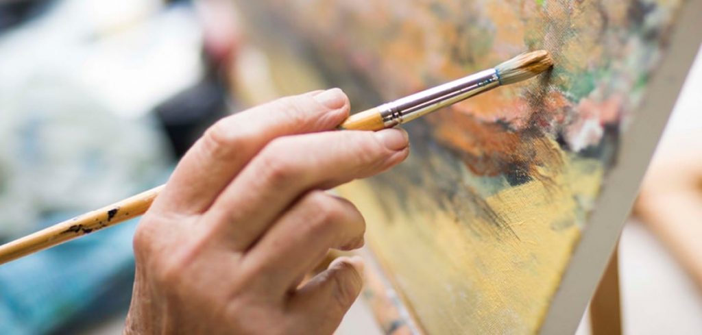 residential care home painting class