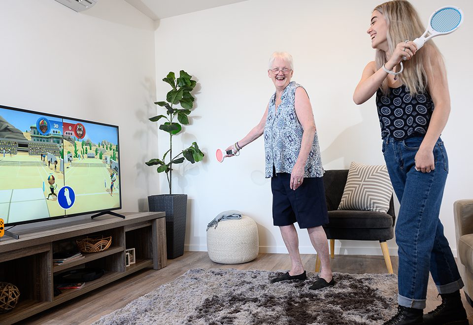 Gaming for older people