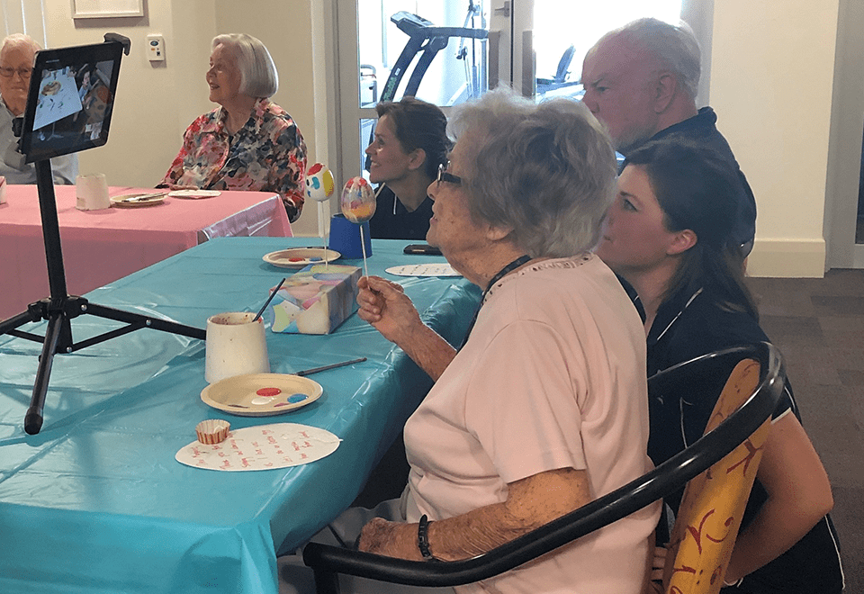 child care in aged care group