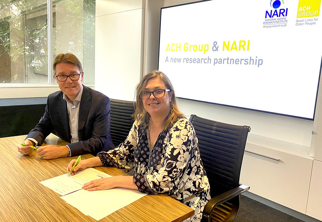 NARI director and ACH Group CEO signing a Memorandum of Understanding
