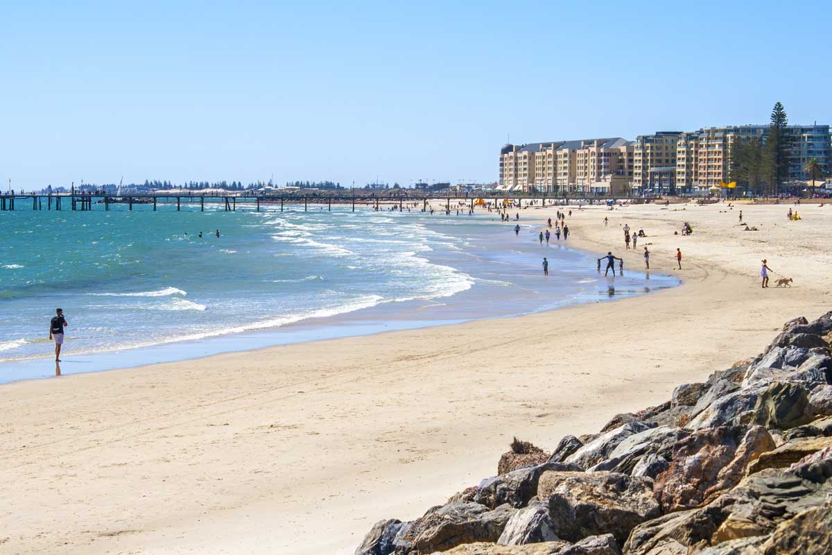 Glenelg city beach