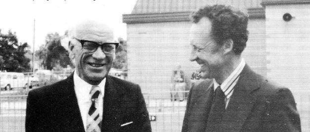 Old photograph of John Pitchford and Keith Wilson, ACH Group
