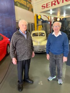 Keith and Denis at National Motor Museum