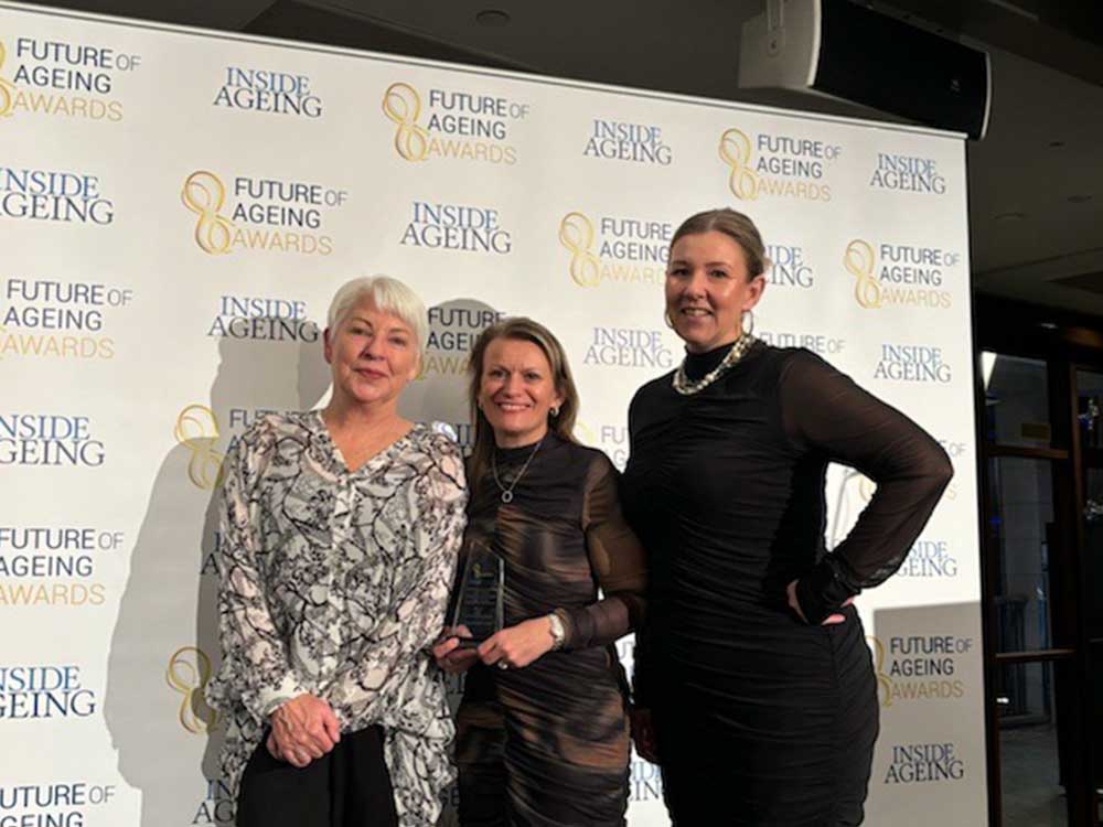 Healthia wins The Future of Ageing Awards