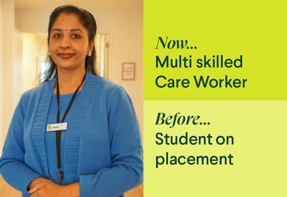 Asha Jose is a multi skilled worker