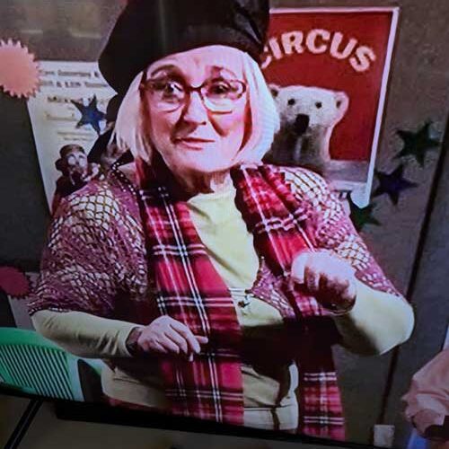 David's mum performed until her late eighties.