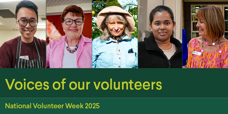 Voices of our volunteers