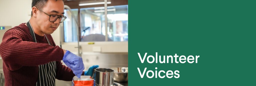 Alex Chung volunteers at ACH Group