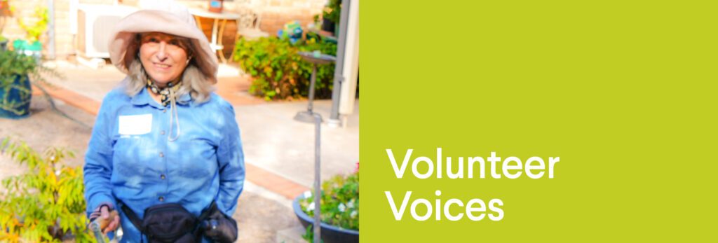Elizabeth Rose is a volunteer at ACH Group
