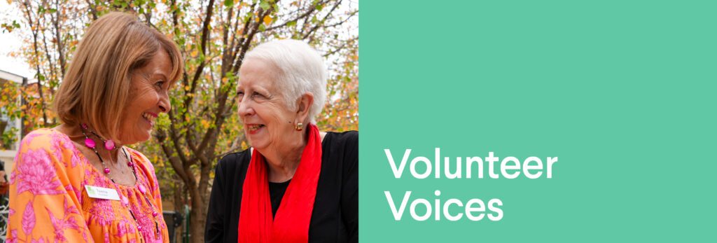 Teena Steele volunteers at ACH Group
