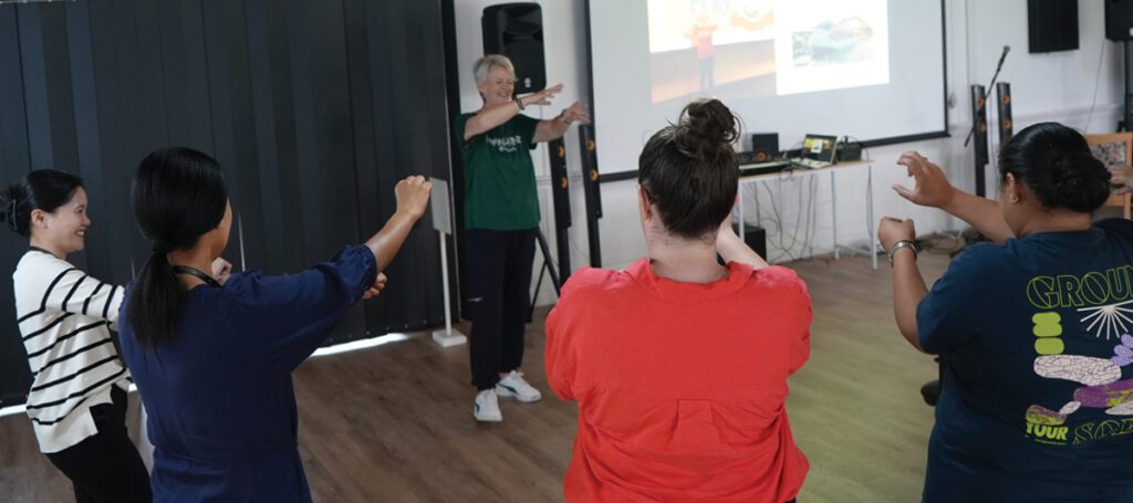 Mindfulness session with Annie Harvey