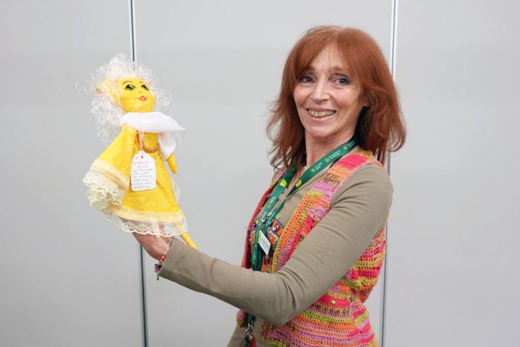 For Angela, each handmade doll reflects the patience, creativity and joy she finds in making them.