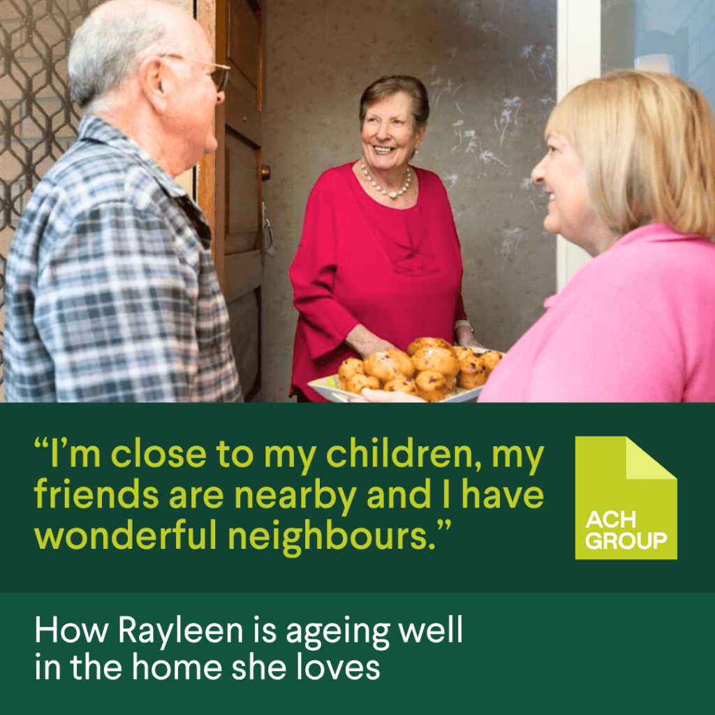 Rayleen's story about home care and ageing well at home